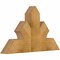 Ekena Millwork Richland Rough Sawn Timber Gable Bracket, Western Red Cedar, 36"W x 21"H x 4"D x 6"F, 14/12 Pitch GBW036X21X0406RIC00RWR - alternate 3